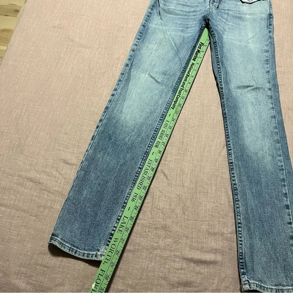 Hollister Light Blue Slim Straight Jeans Size 29x30 Trendy Skater California